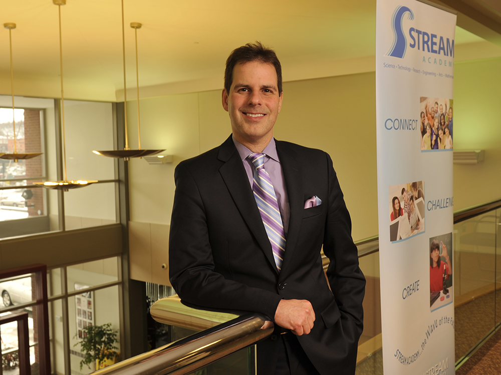 Pictured is curriculum and instruction alumnus Paul Cindric.